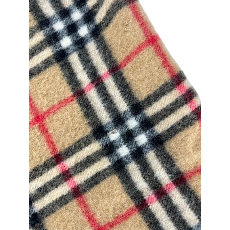 バーバリー（Burberry）マフラー ノバチェック柄 カシミア100% 長さ