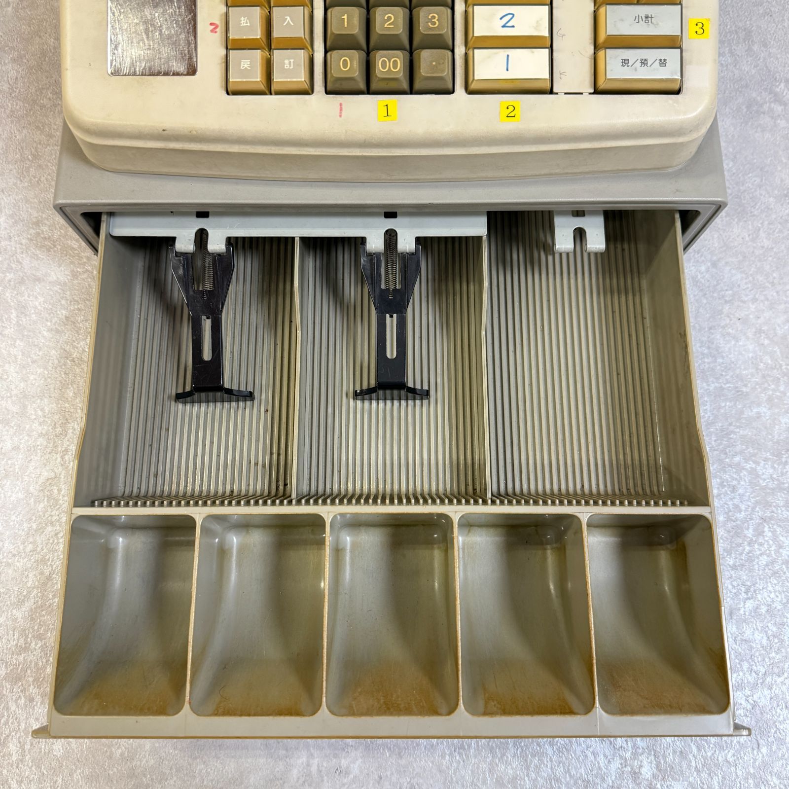 中古 シャープ SHARP レジスター ER-A150 コンパクト レジ 業務用 店舗