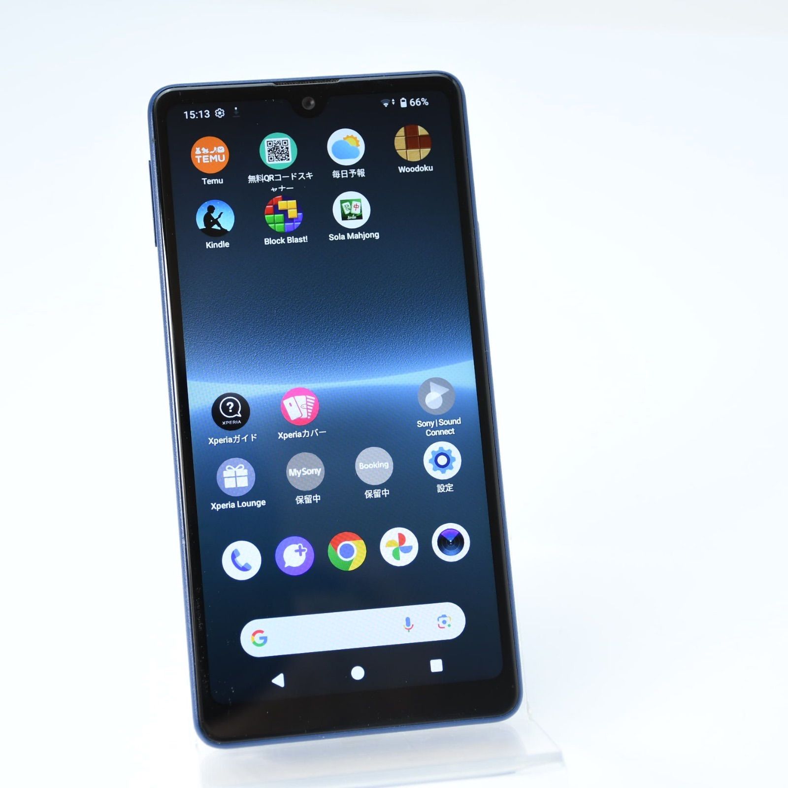 液晶美品】au SIMフリー Xperia Ace III SOG08 ブルー - メルカリ