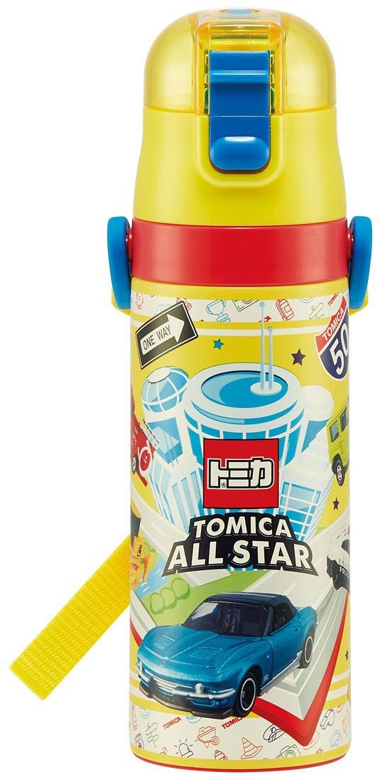 特価商品 スケーター スポーツボトル 子供用 ステンレス 水筒 470ml トミカ 21 SDC4