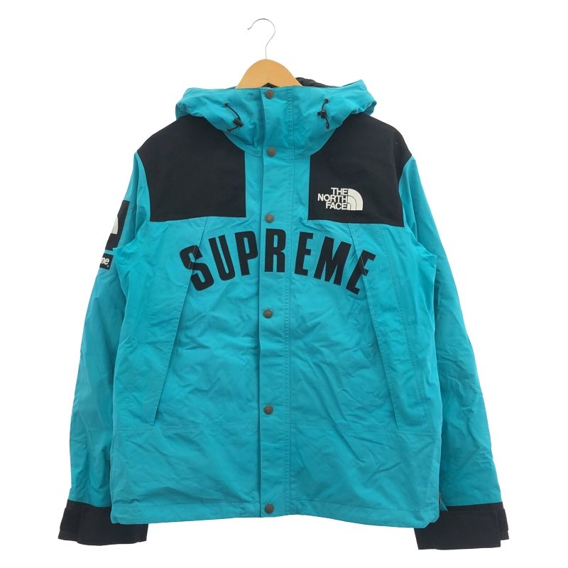 【中古】Supreme 19SS ×THE NORTH FACE Arc Logo Mountain Parka サイズM ブルー NF0A3VMM シュプリーム ノースフェイス[17][240017749906] 中古】Supreme 19SS ×THE NORTH FACE Arc Logo Mountain Parka サイズM