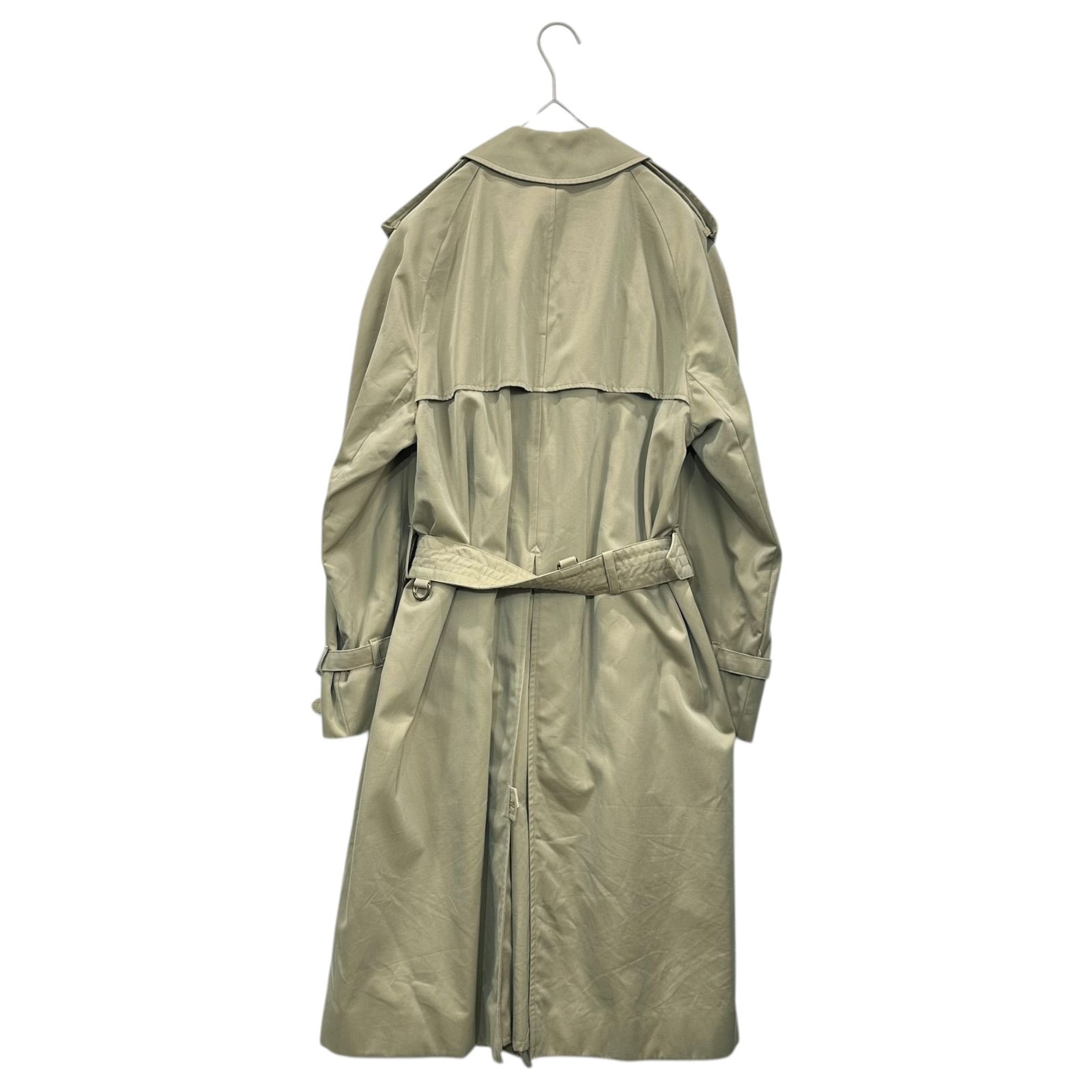80Ｓ　英国王室御用達　英国製　Aquascutum　トレンチコート ロング丈 Aquascutum(アクアスキュータム) 80's England made Aqua 5 Trench