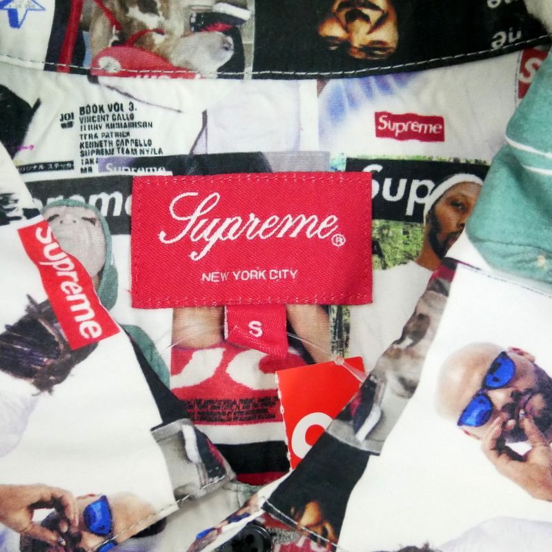 supreme magazine shirt レーヨンシャツ　Mサイズ Supreme 国内正規 23SS Magazine S/S Shirt マガジン柄 レーヨン半袖