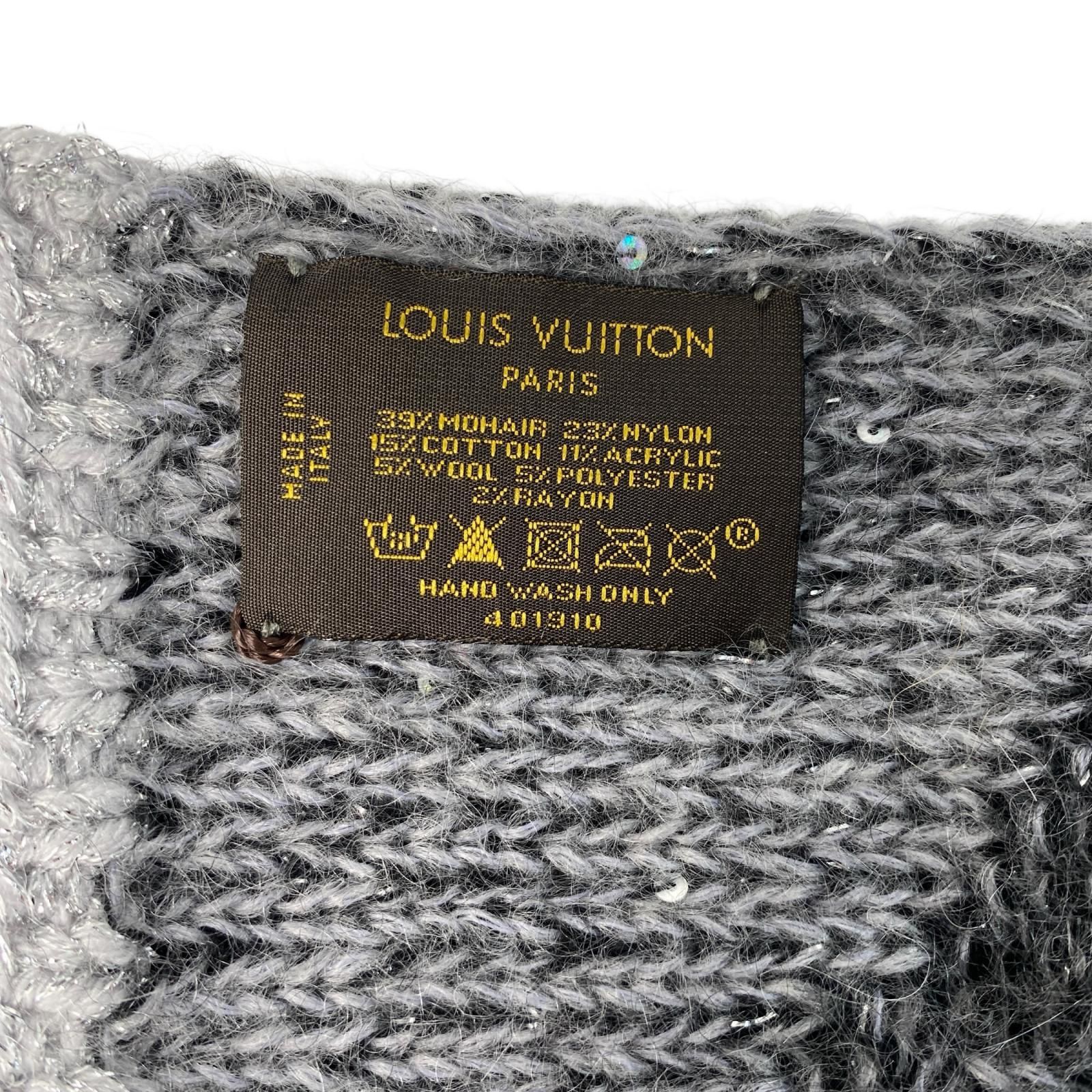 ルイヴィトン LOUIS VUITTON エシャルプ モノグラム マフラー 