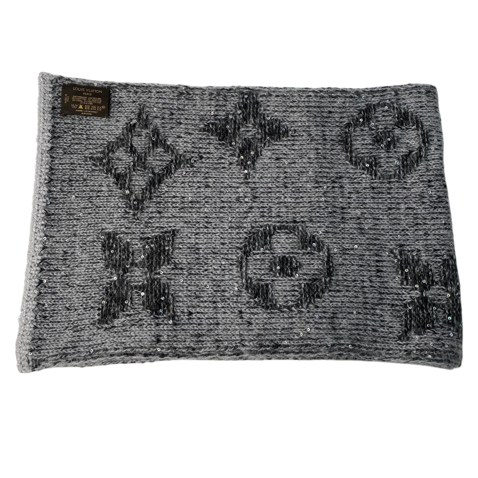 ルイヴィトン LOUIS VUITTON エシャルプ モノグラム マフラー 