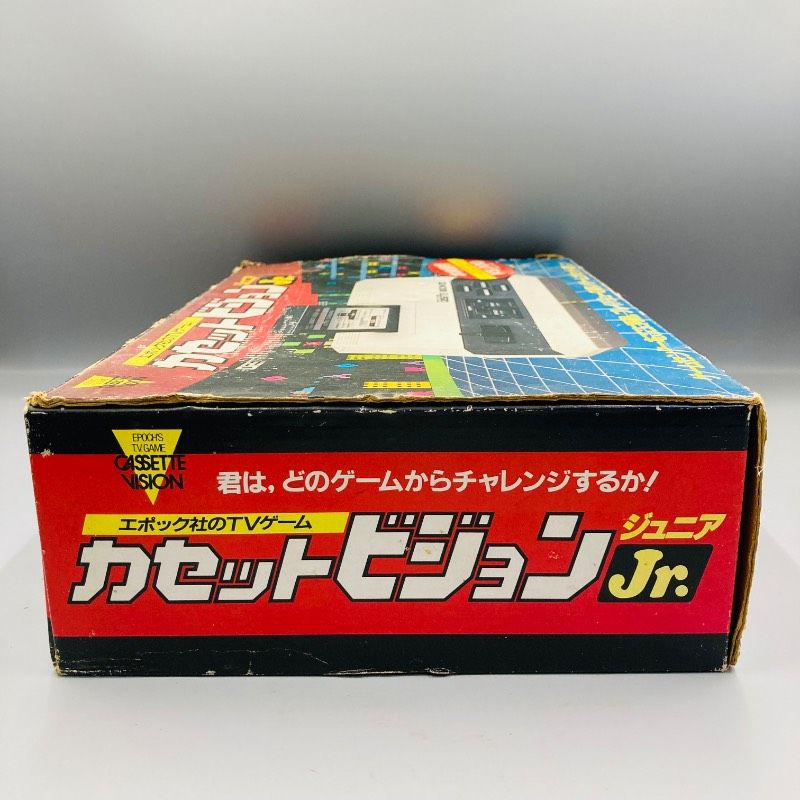 動作未確認】【箱/ソフト2本/印刷物付き】エポック カセットビジョンJr