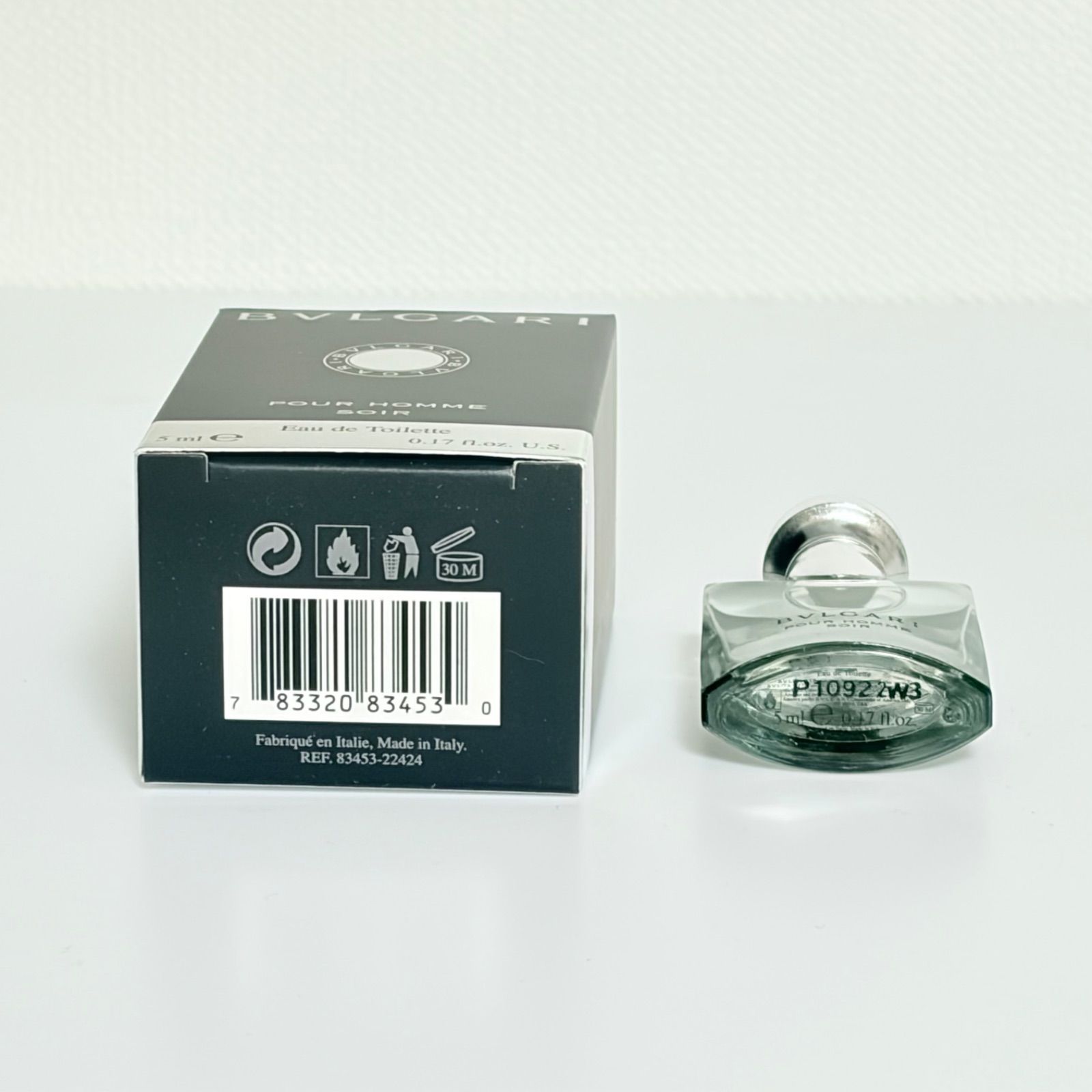 新品 BVLGARI POUR HOMME SOIR EDT ブルガリ プールオム ソワール