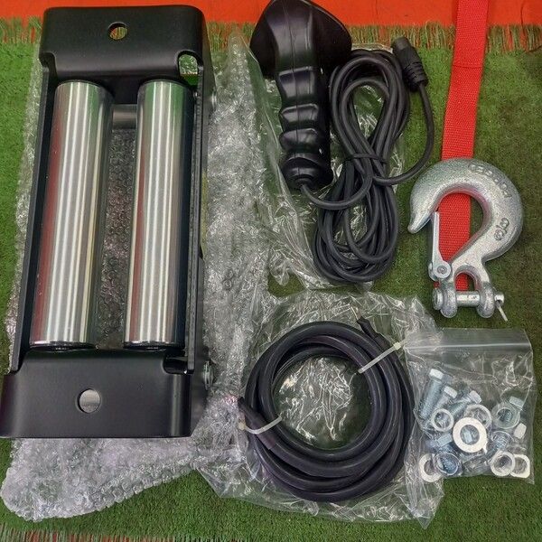 店頭引取限定 未使用】Electric Winch 電動ウィンチ 10000lbs【野田 