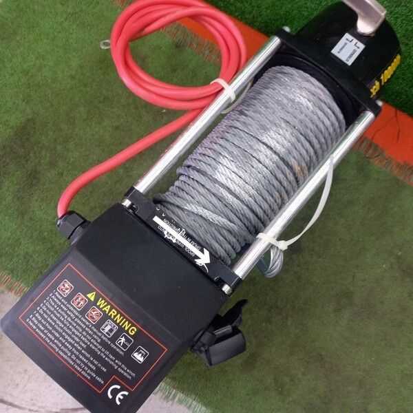 店頭引取限定 未使用】Electric Winch 電動ウィンチ 10000lbs【野田 