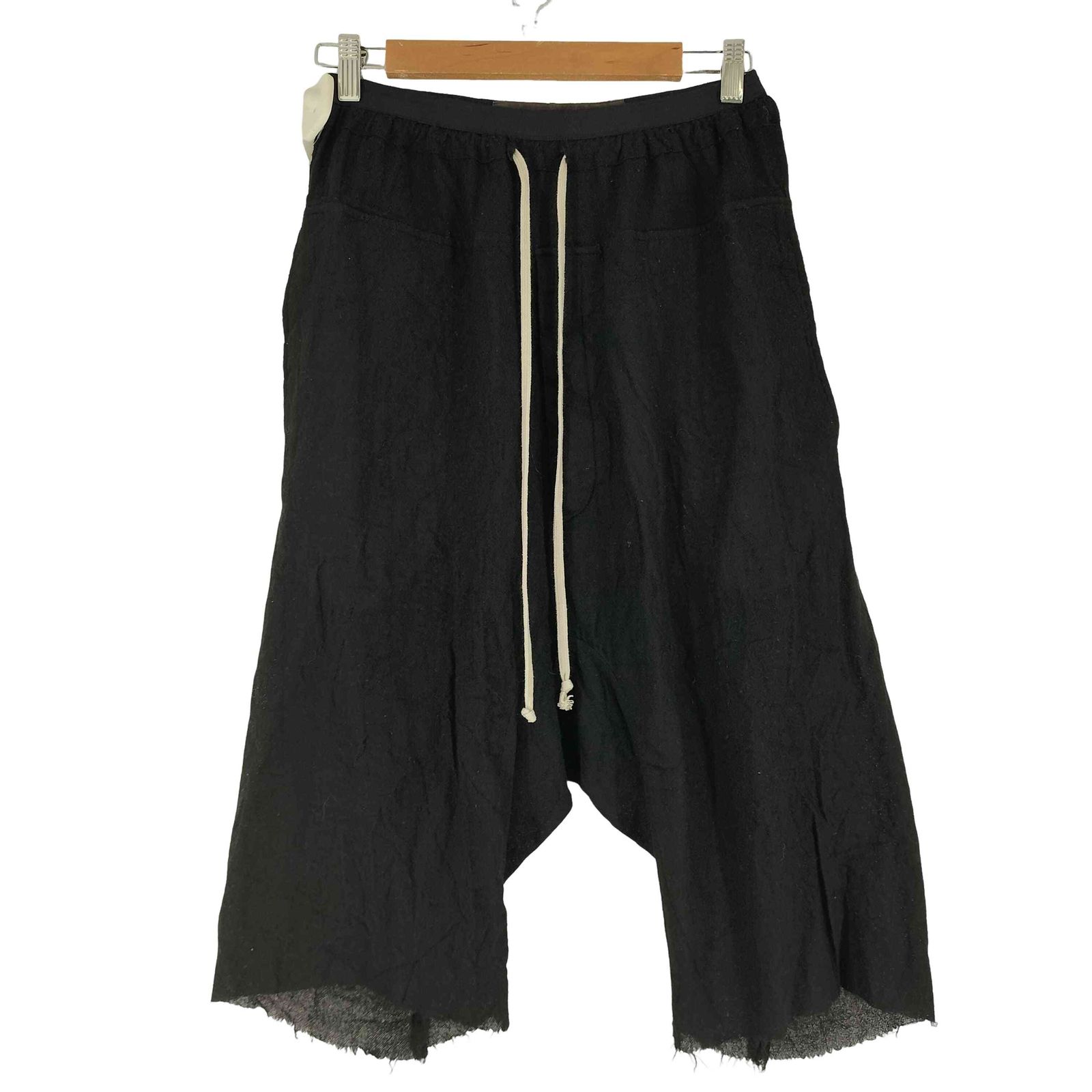 匿名配送】rick owens サルエルクロップド 44 リックオウエンス 【公式