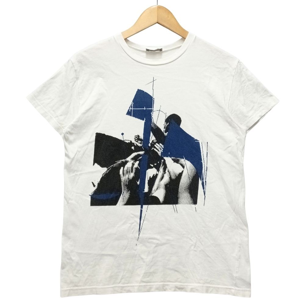DIOR ディオール プリント 半袖Tシャツ ホワイト サイズS 正規品