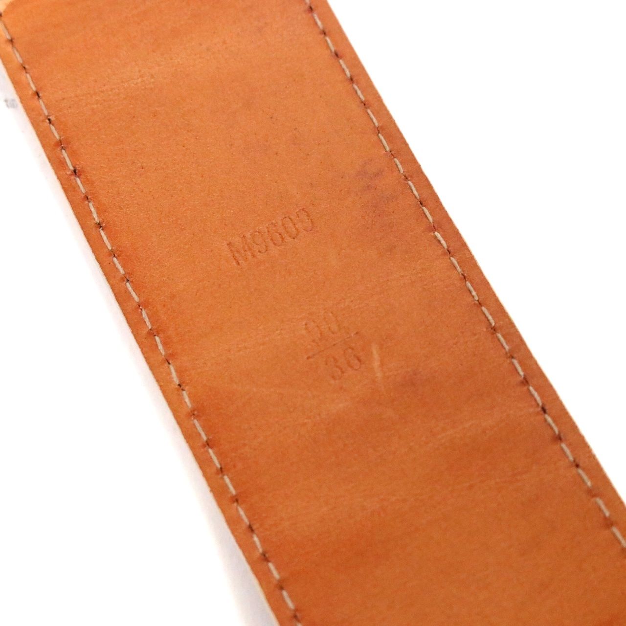 中古B】メンズ90/36 ルイヴィトン ベルト サンチュール LV イニシャル