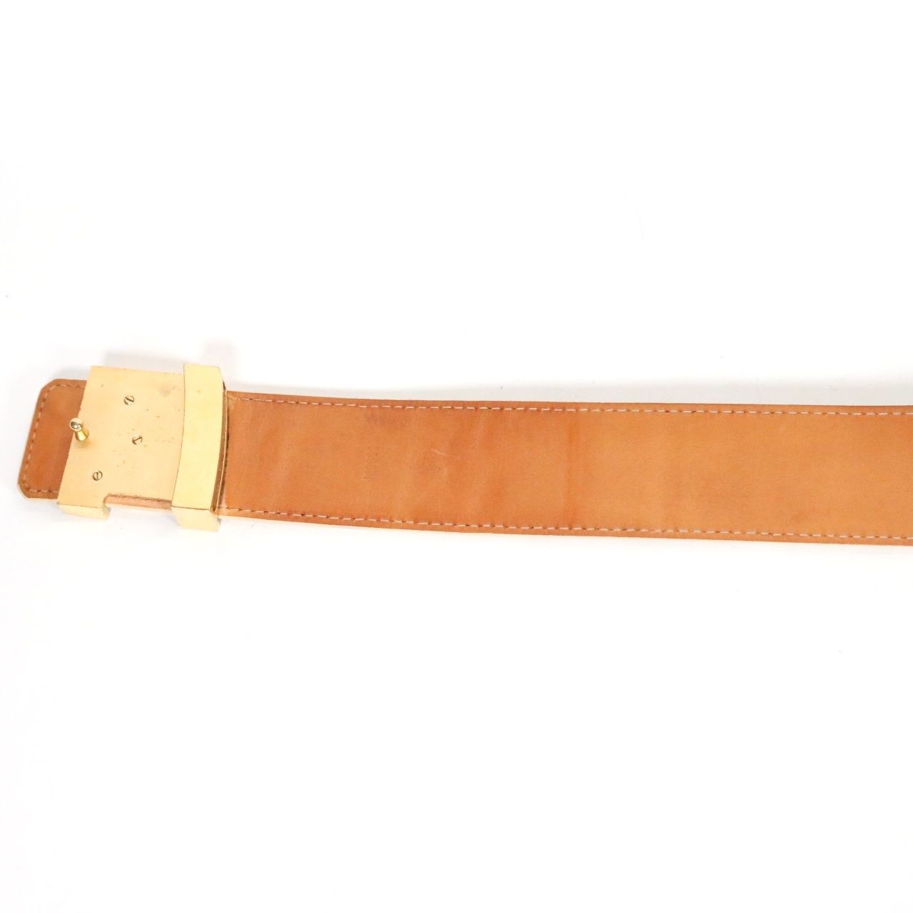 【中古B】メンズ90/36 ルイヴィトン ベルト サンチュール LV イニシャル 40MM ダミエ アズール LOUIS VUITTON M9609 箱付 送料無料 中古B】メンズ90/36 ルイヴィトン ベルト サンチュール LV イニシャル