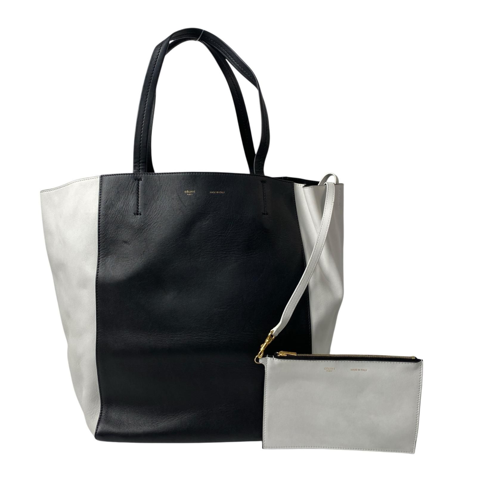 セリーヌ CELINE カバファントム トートバッグ ポーチ付き 旧ロゴ 