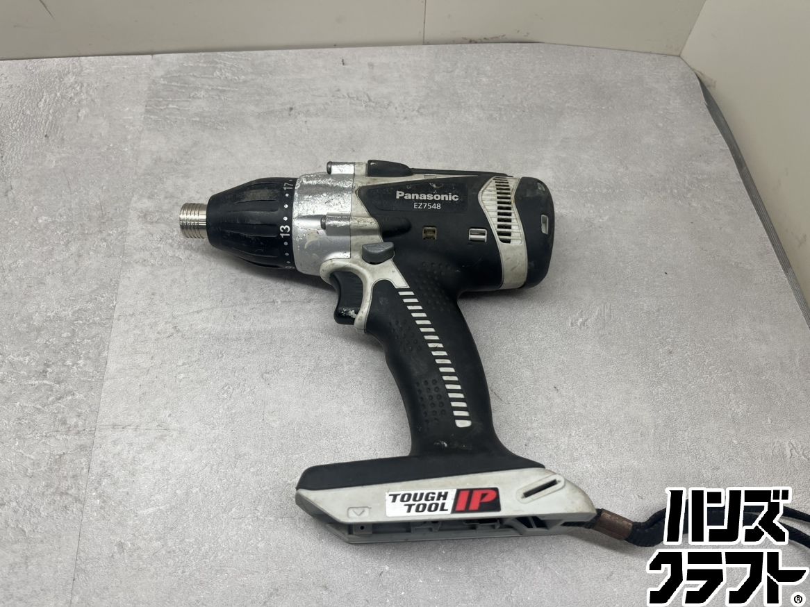 ♪【中古】Panasonic EZ7548 マルチインパクトドライバ バッテリー×2 