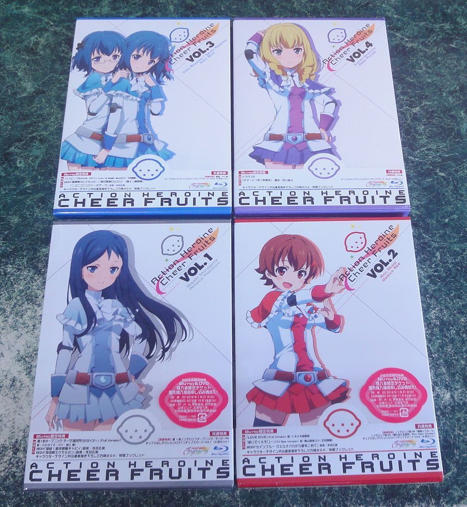 アクションヒロイン チアフルーツ Vol.3 アクションヒロイン チアフルーツ／DVD／Vol.3 | TBS・MBSアニメ 公式