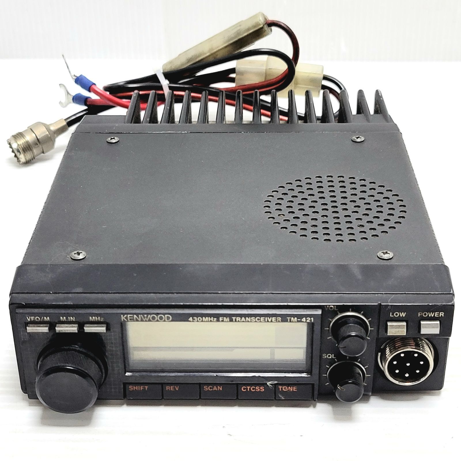 動作未確認】KENWOOD 430MHz帯 FMトランシーバー TM-421 + マイク