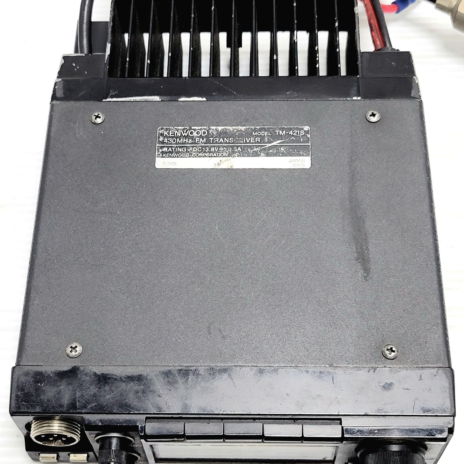 動作未確認】KENWOOD 430MHz帯 FMトランシーバー TM-421 + マイク