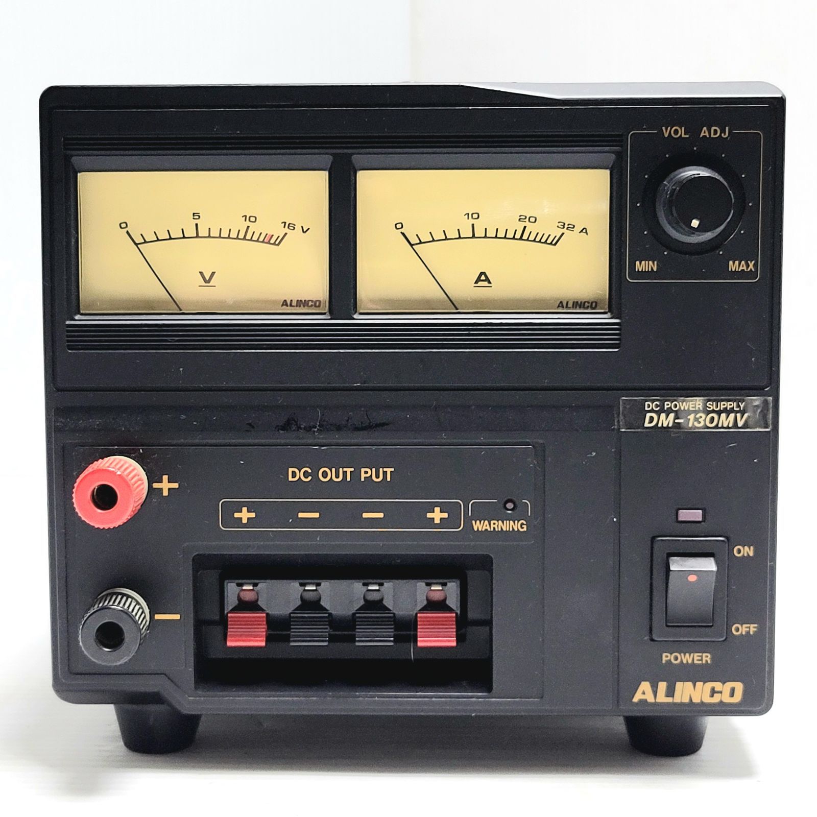 半額特売 ☆ジャンク品☆アルインコ DM-130MV 通電確認のみ 安定化電源