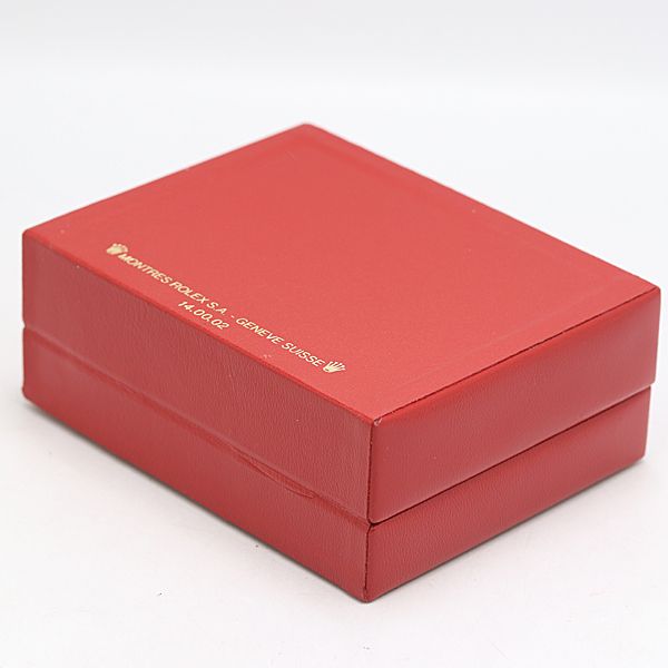 美品 ロレックス 14.00.02 空箱 レッドカラー メンズ/レディース腕時計