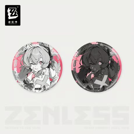 ゼンレスゾーンゼロ・公式 ゼンレス・ゼンゼロ・ZZZ 缶バッジ 影画