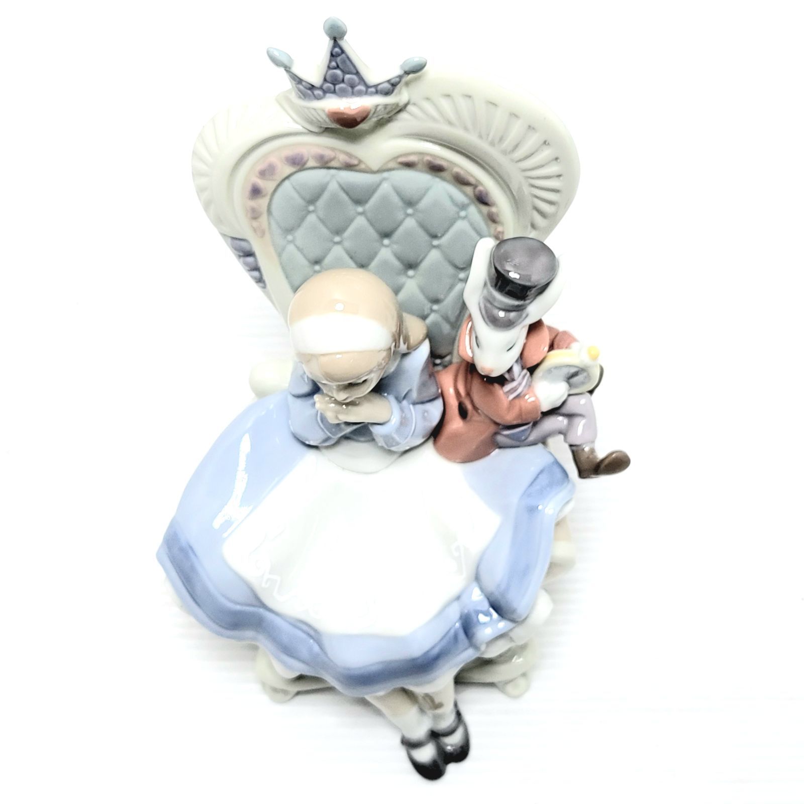 希少品】(箱傷み)LLADRO リヤドロ 不思議の国のアリス フィギュリン