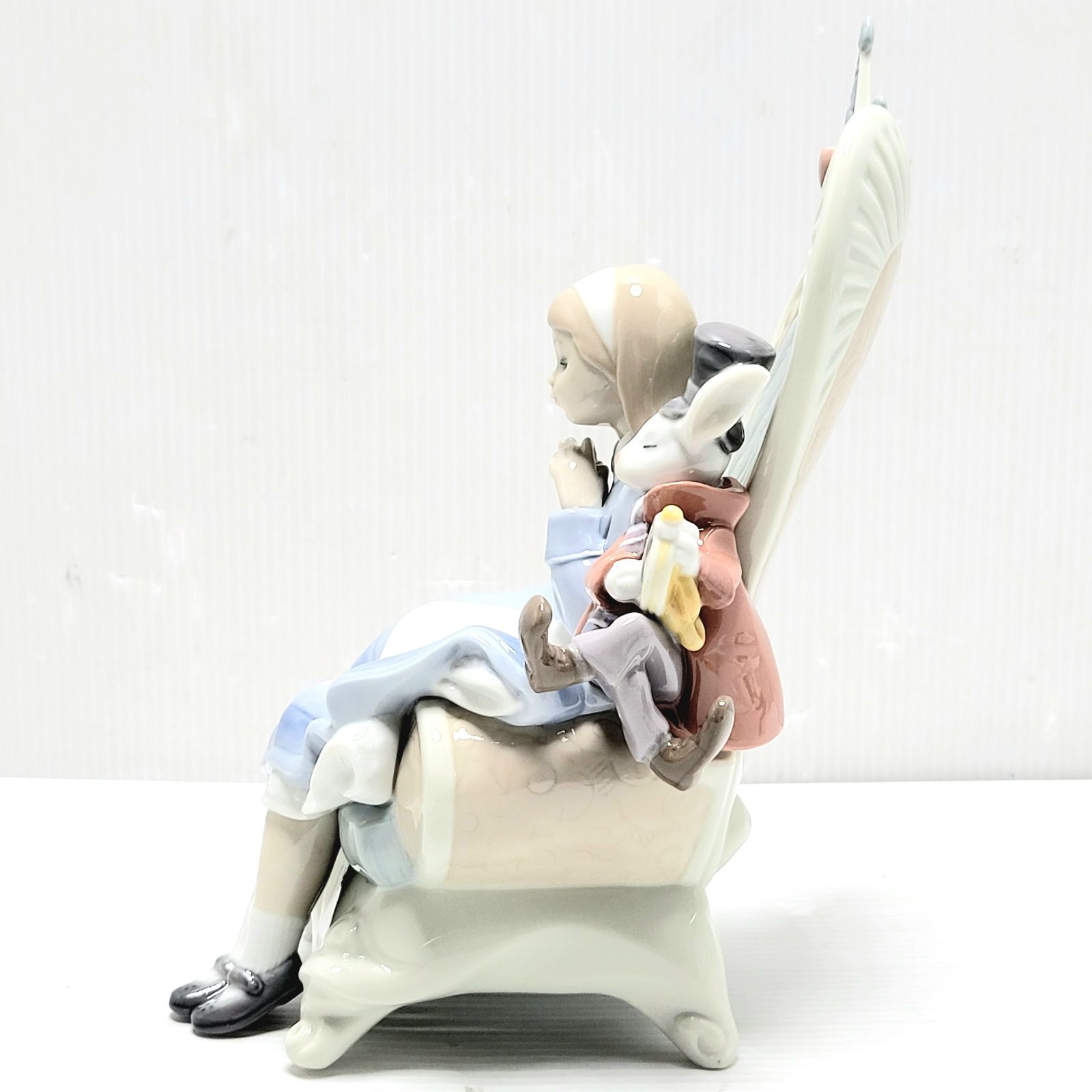 希少品】(箱傷み)LLADRO リヤドロ 不思議の国のアリス フィギュリン
