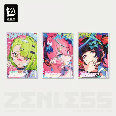 ゼンレスゾーンゼロ・公式 ゼンレス・ゼンゼロ・ZZZ アクリル色紙