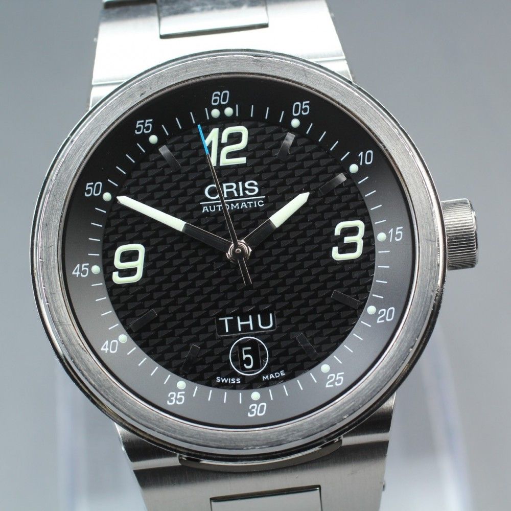 ORIS Williams F1 Team 自動巻き時計 オリス ORIS williamsF1 自動巻き時計 ラバーベルト 【公式通販】
