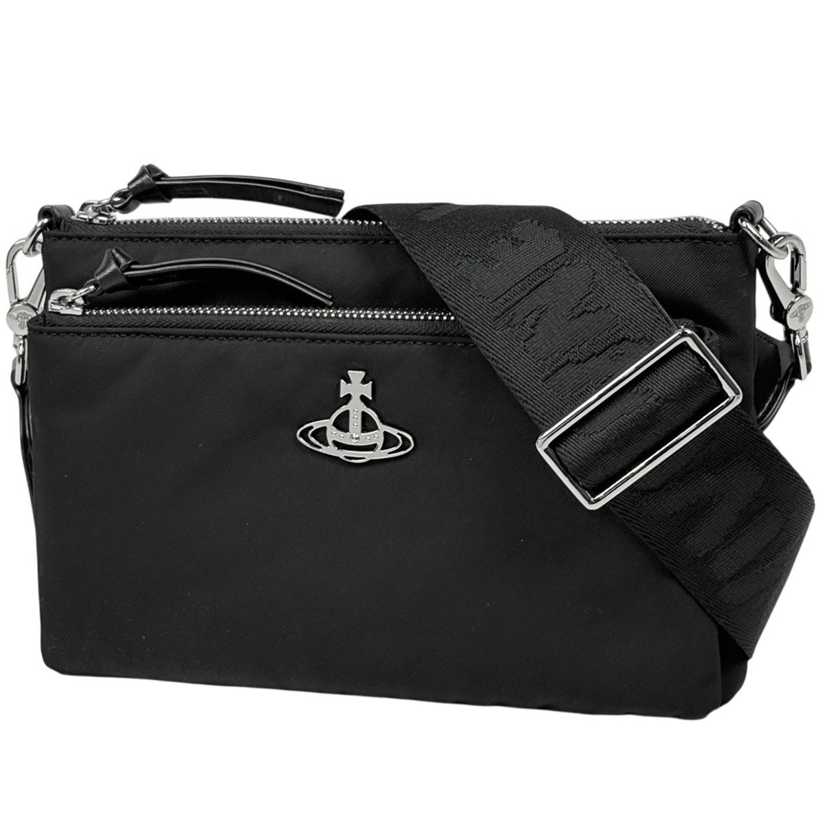 ヴィヴィアンウエストウッド Vivienne Westwood ロゴ ショルダーバッグ 