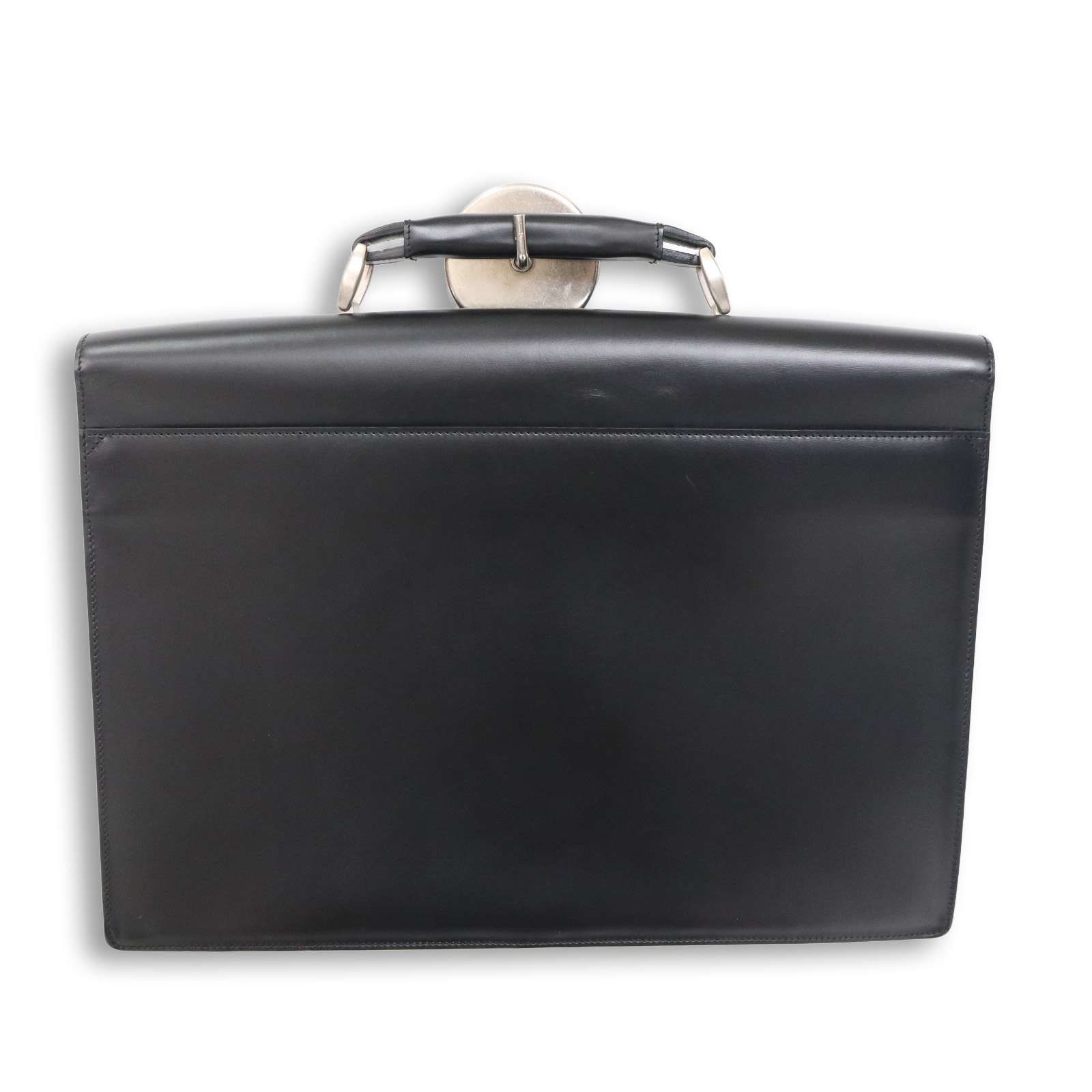 ダンヒル　レザー ビジネスバッグ 黒 Dunhill ダンヒル 牛革☆ 高級 レザー コンフィデンシャル ビジネス