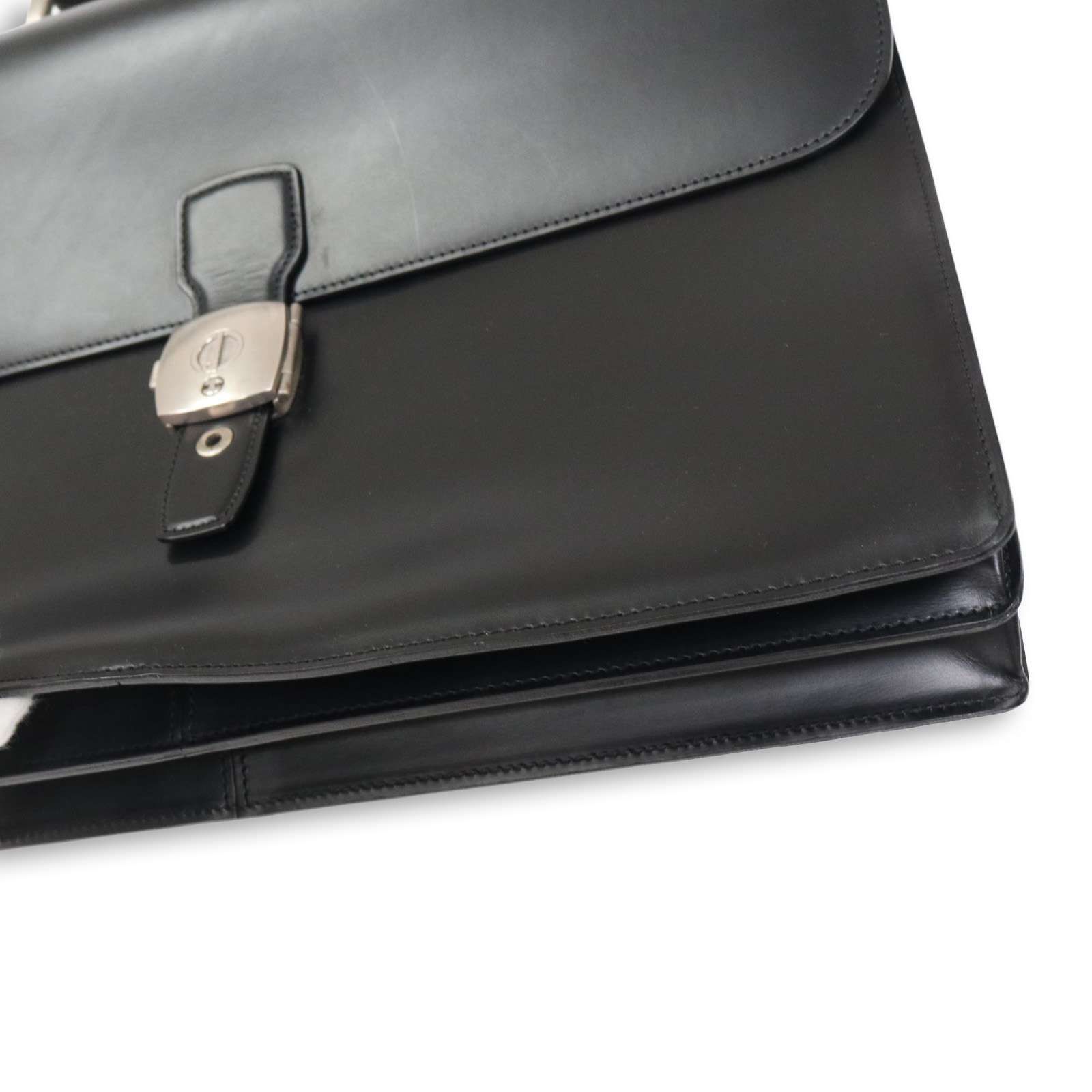 Dunhill ダンヒル 牛革☆ 高級 レザー コンフィデンシャル ビジネス 