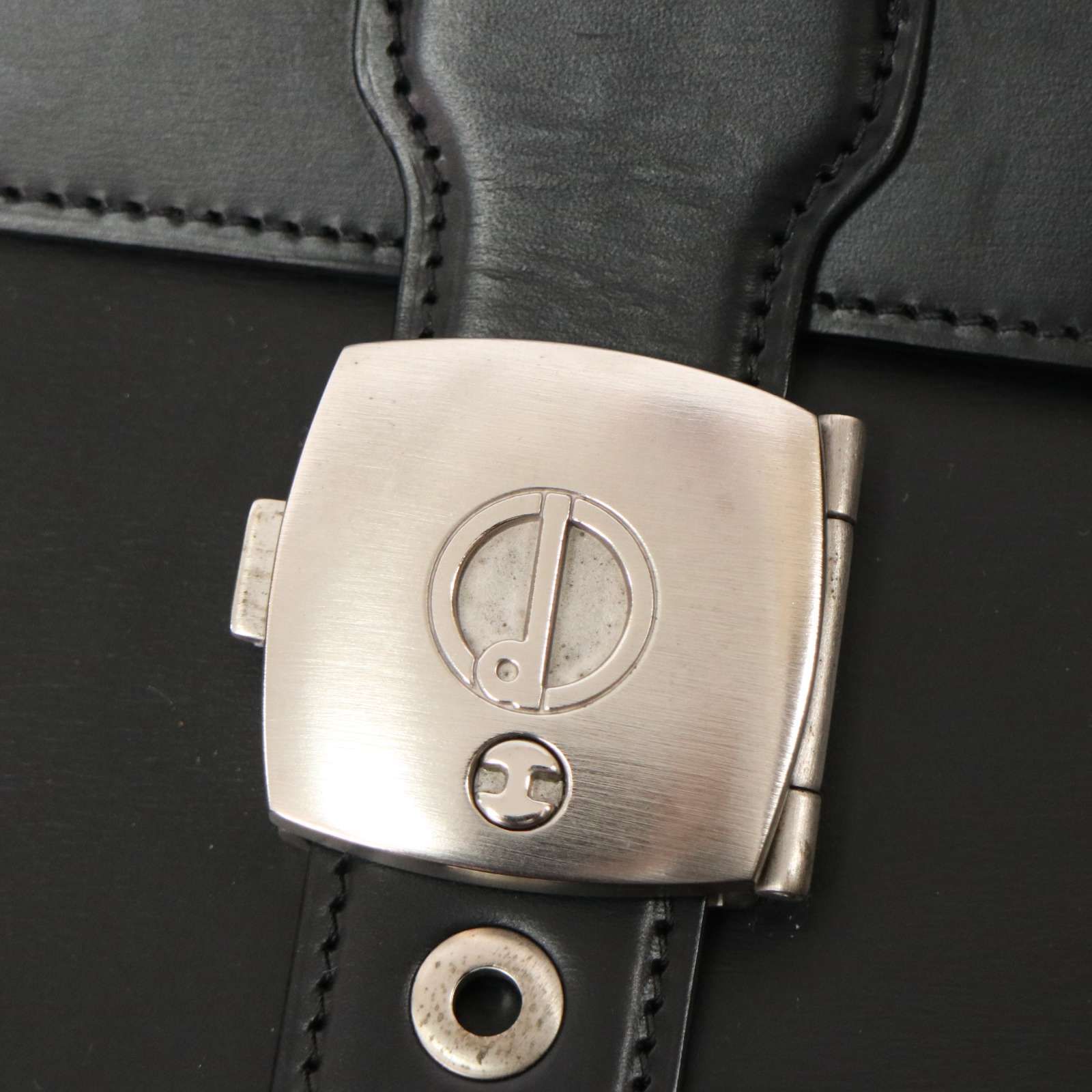 Dunhill ダンヒル 牛革☆ 高級 レザー コンフィデンシャル ビジネス