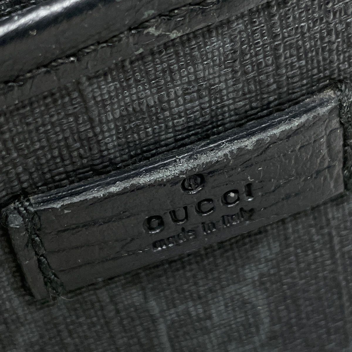 グッチ 162905 ショルダーバッグ グッチ GUCCI GG柄 ショルダーバッグ コーティングキャンバス ブラック