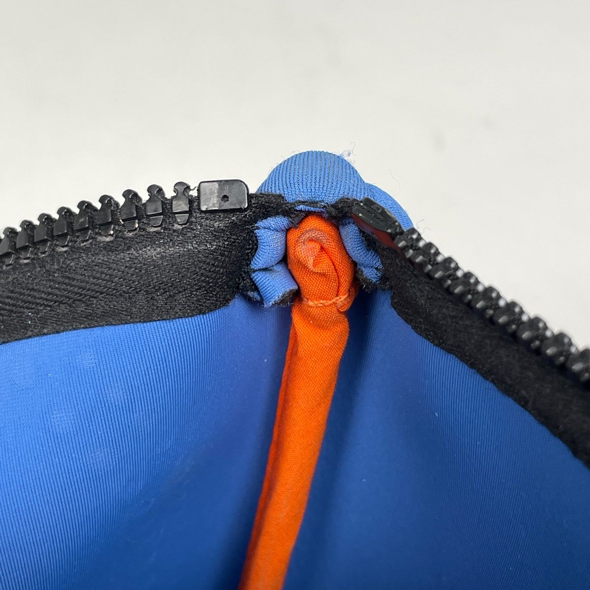 エルメス HERMES ネオバン カノエH PM ポリアミド 化粧ポーチ ブルー 