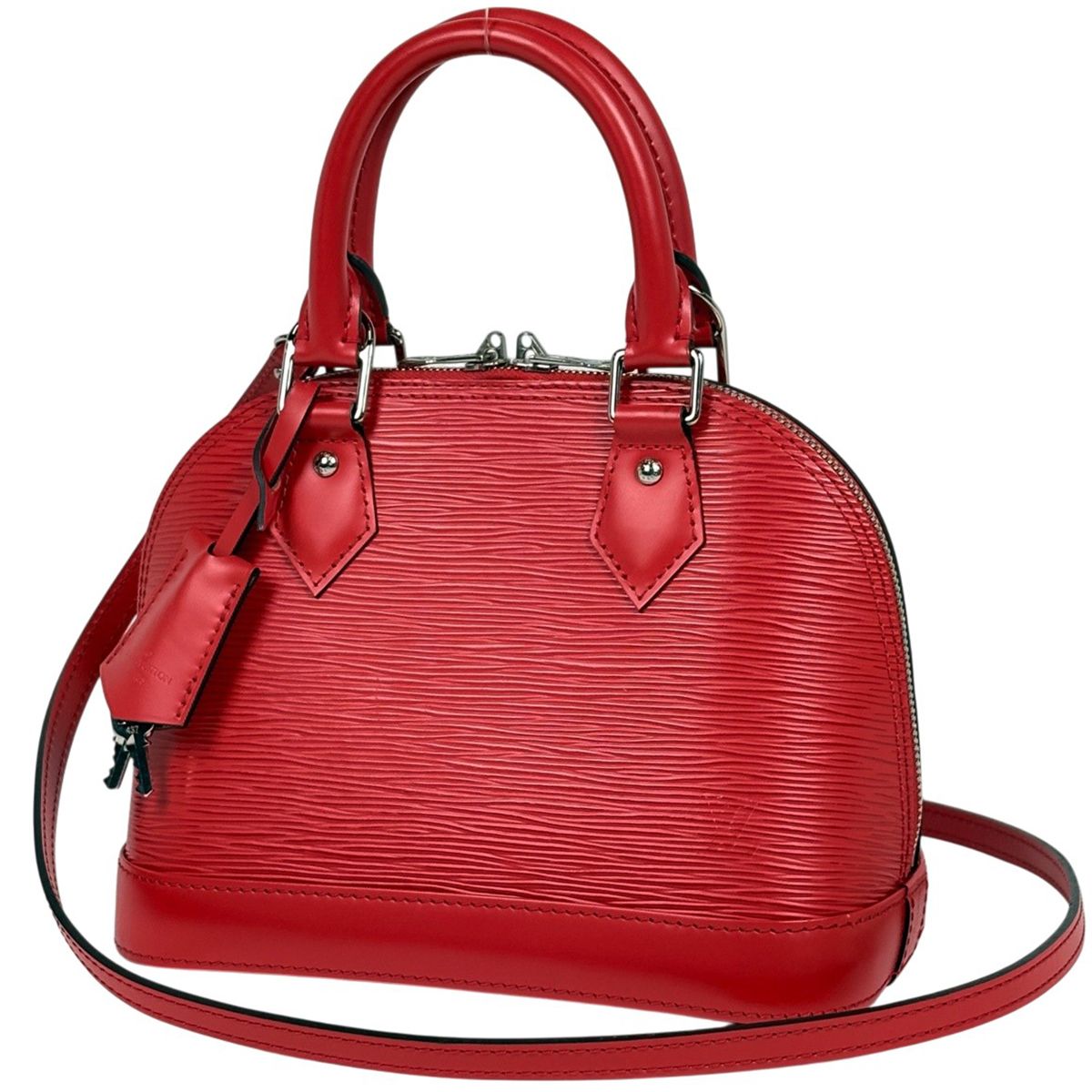 ルイ・ヴィトン Louis Vuitton アルマBB ハンドバッグ エピ コクリコ 