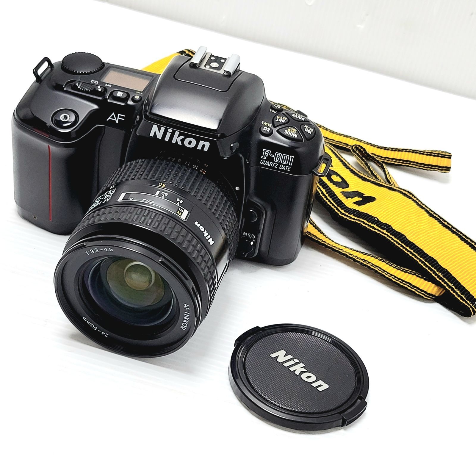 Nikon F-601 レンズ2本 SB-22付き フィルム一眼レフセット 正常動作品】Nikon フィルム一眼レフカメラ F-601＋標準ズームレンズ