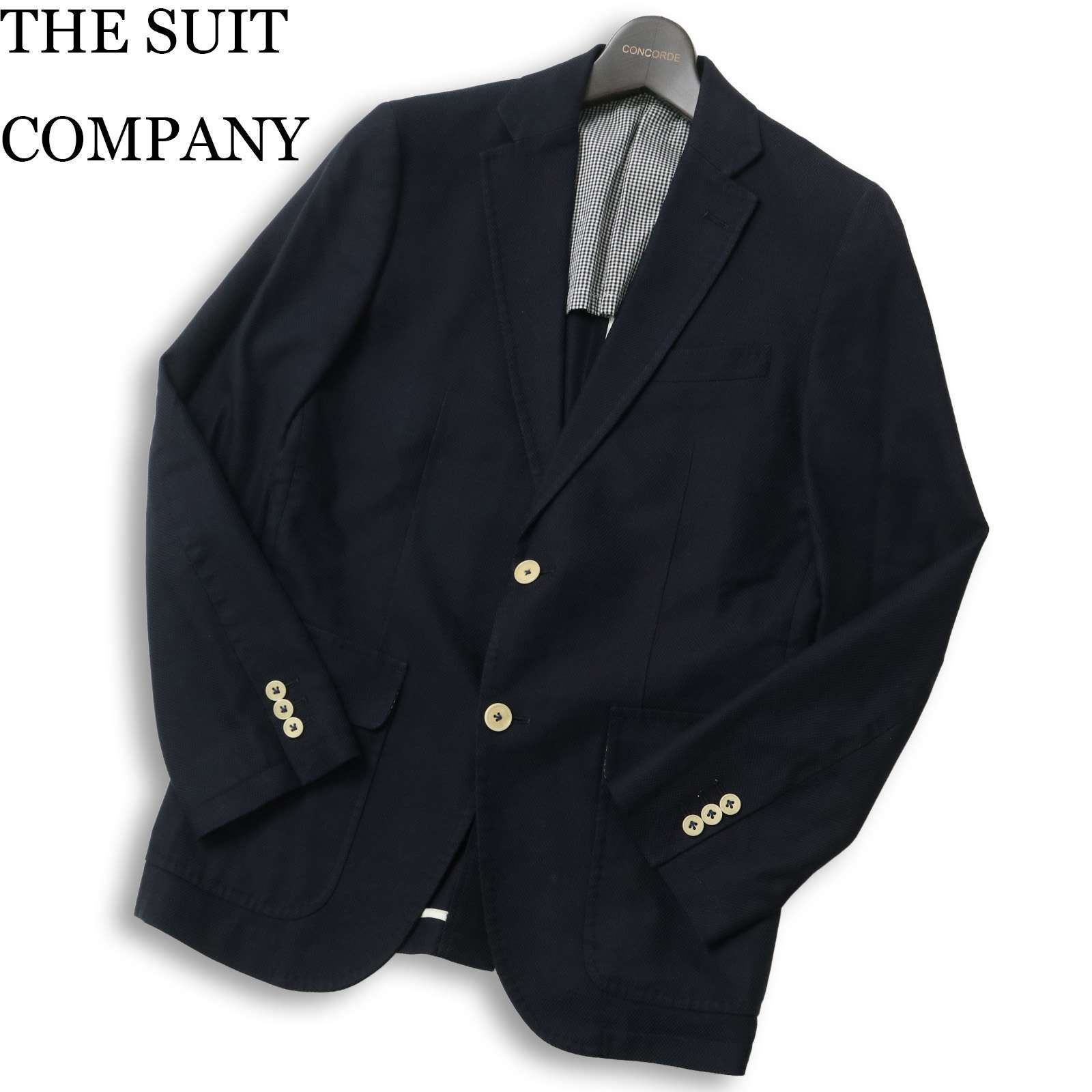 THE SUIT COMPANY スーツカンパニー 通年 背抜き☆ アンコン ブレザー
