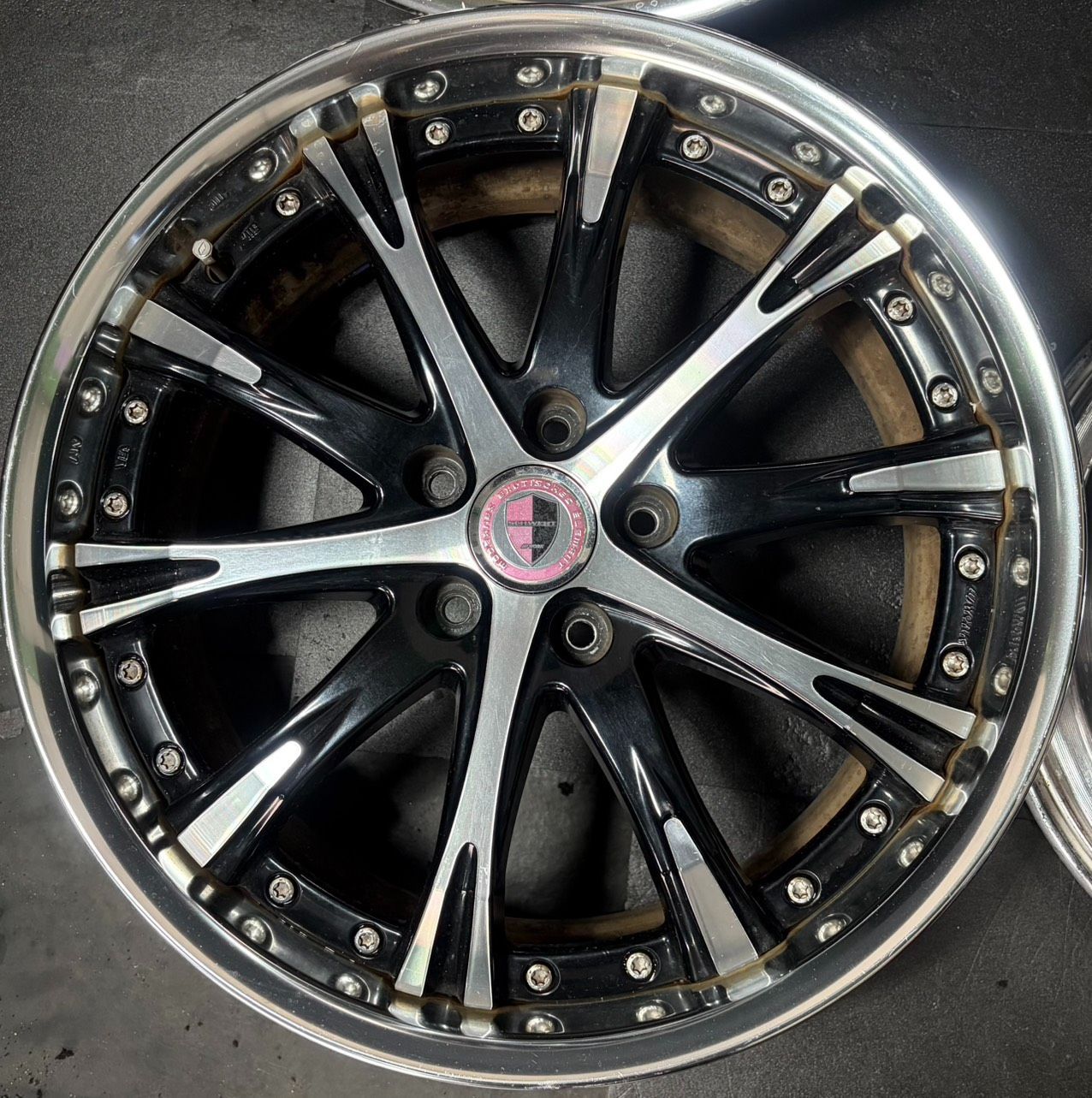 WORK ワーク SCHWERT シュバート ハブ径約73mm 19インチ 8J +45 PCD 