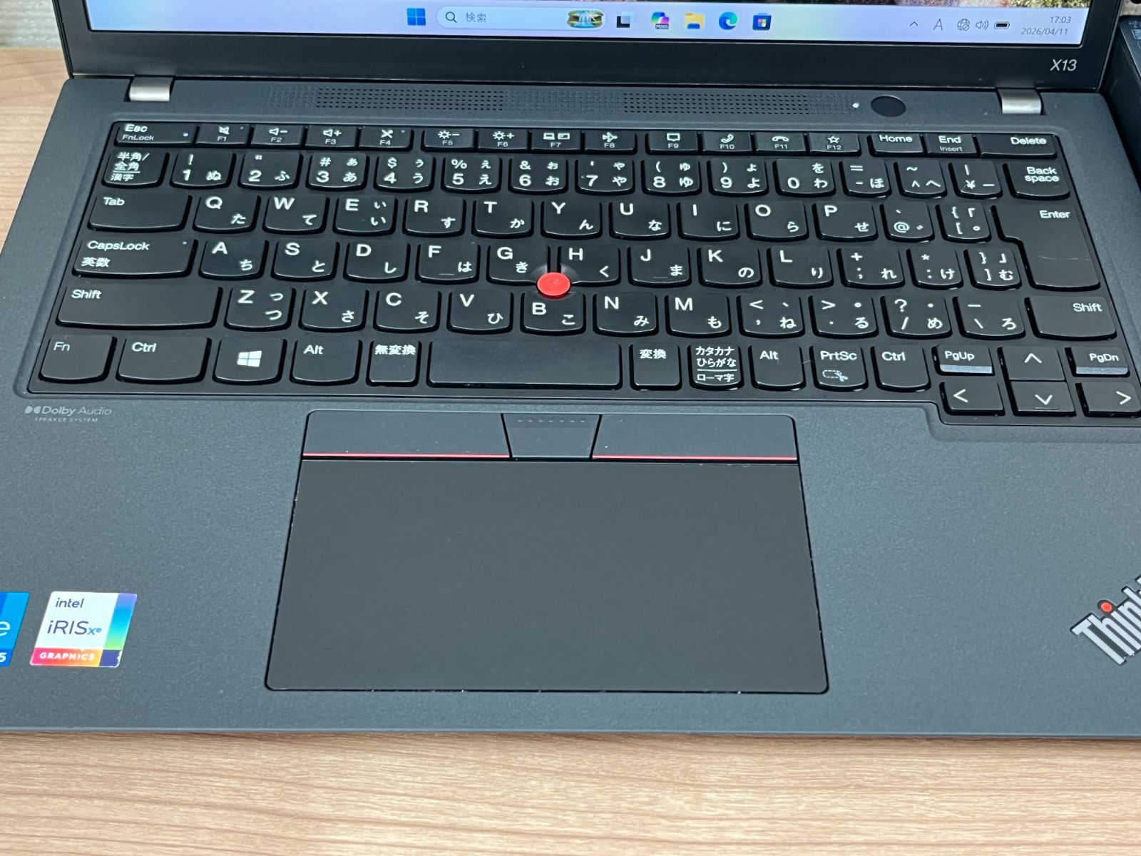 美品 Thinkpad X13 Gen2 16GB Win11 Office2024 - メルカリ
