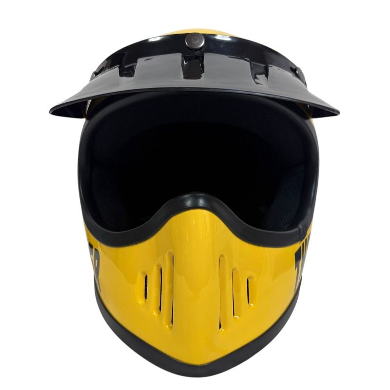 極美品】DAMMTRAX THE BLASTER ヘルメット イエロー 57-59cm PSC規格