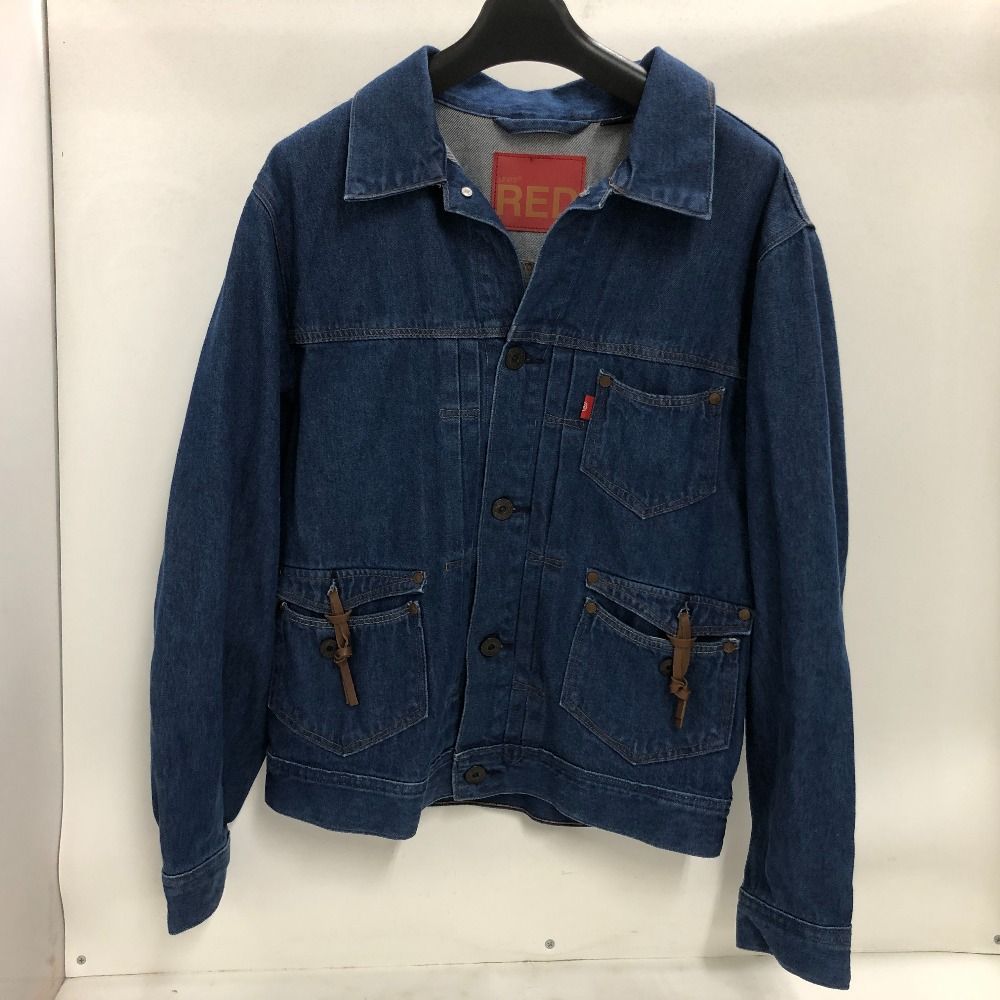 02w24138 リーバイスレッド Levi's RED ブルー S 中国製 メンズ デニム