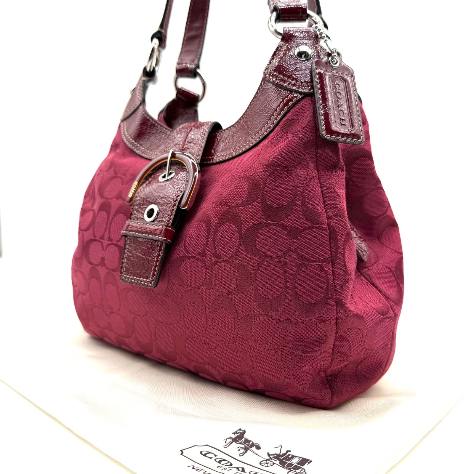 COACH SOHO signature oneshoulder bag y2k