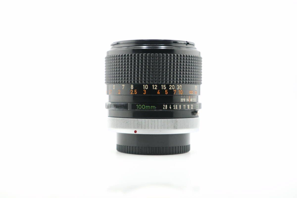 ☆良品☆キヤノン CANON FD 100mm F2.8 S.S.C.☆ W0455＃4708 Canon FD