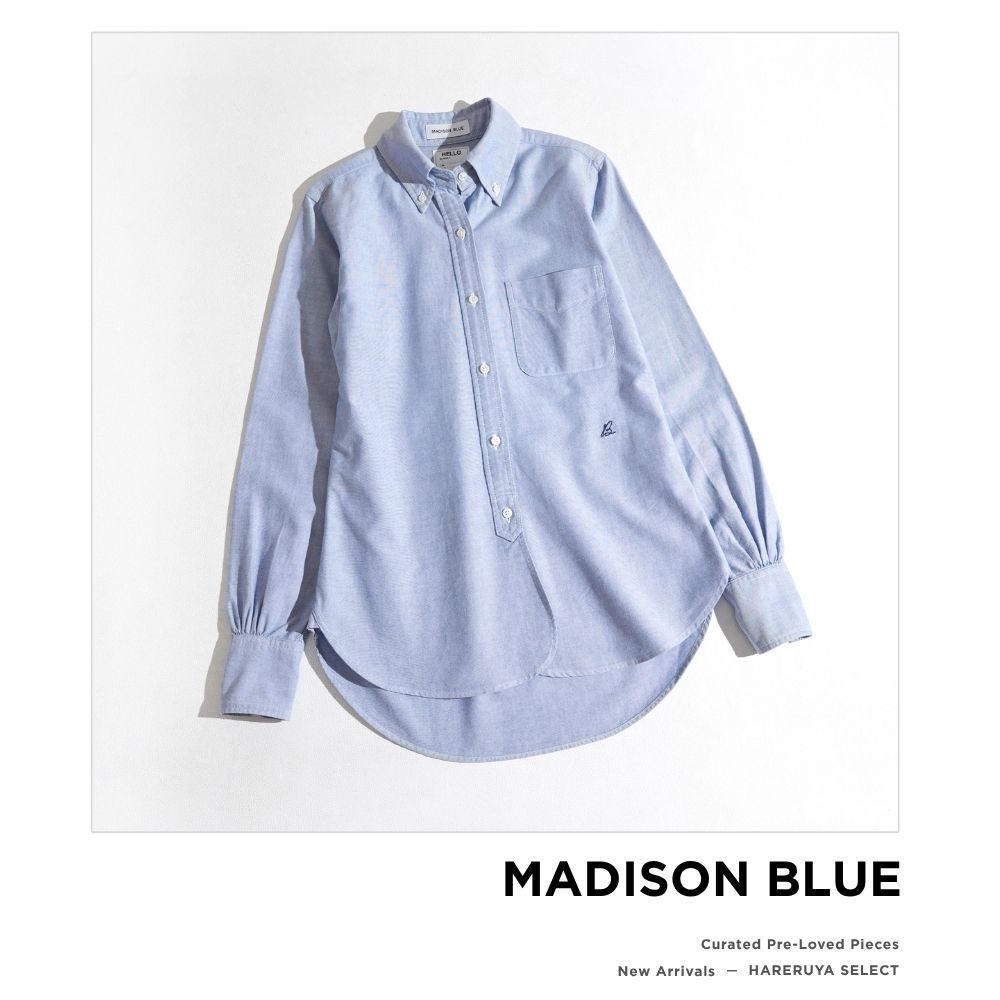 MADISON BLUE マディソンブルー コットンシャツ 01（S） 37a16 MADISON
