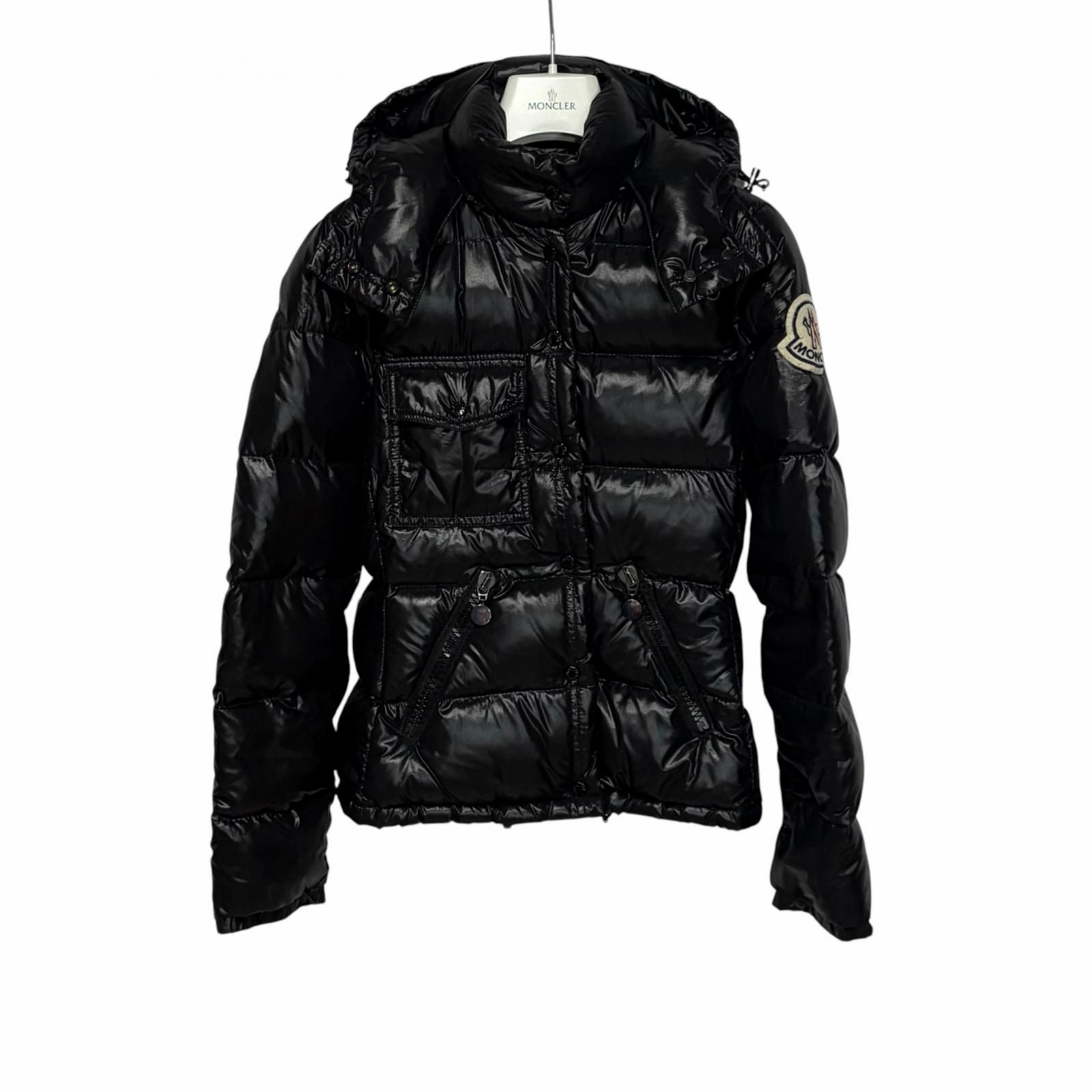 MONCLER/S (0) /シャイニーブラック /レディースダウンジャケット 