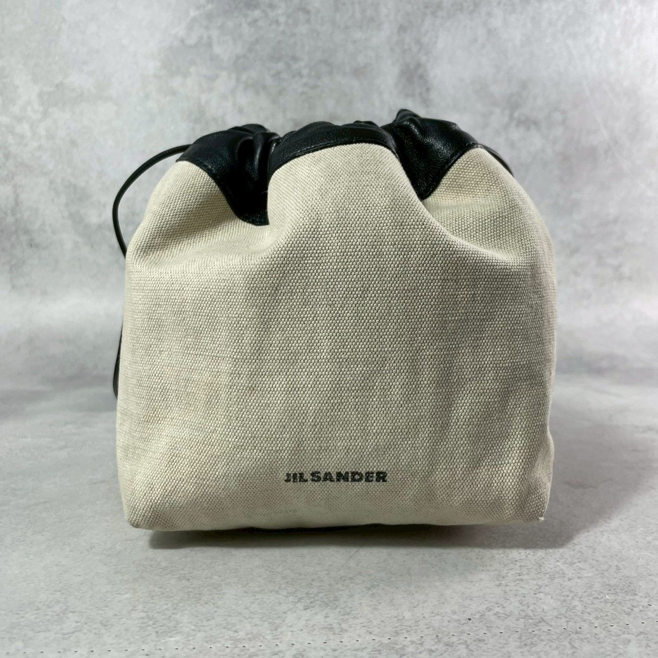 極美品✨JIL SANDER ジルサンダー ドローストリングショルダーバッグ 