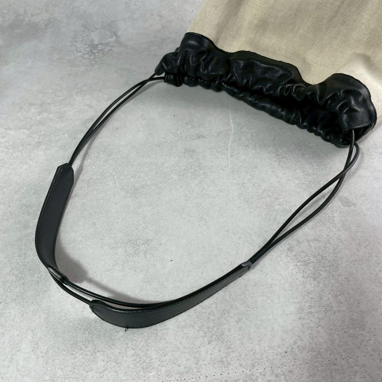 極美品✨JIL SANDER ジルサンダー ドローストリングショルダーバッグ 