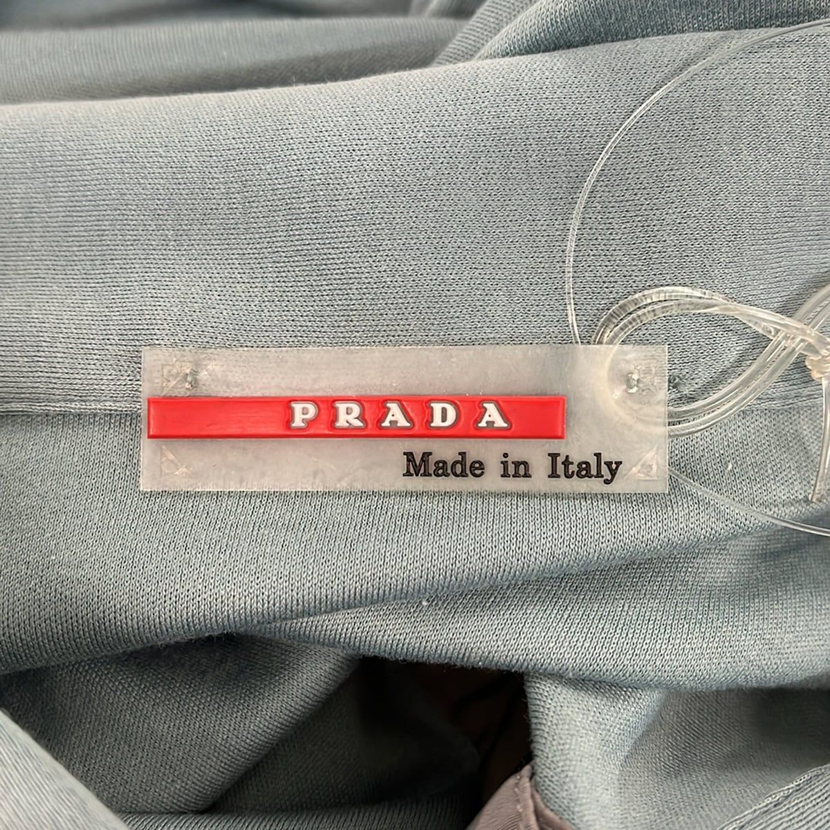 PRADA SPORT(プラダスポーツ) 長袖ポロシャツ サイズM - ライトブルー