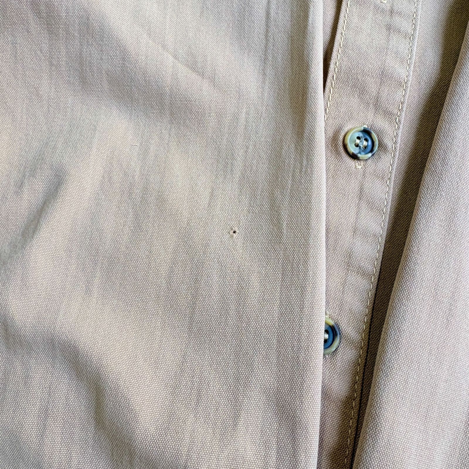 70s patagonia Cotton Duck Long sleeve Shirt 【 Overdye 